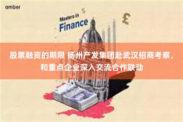 股票融资的期限 扬州产发集团赴武汉招商考察，和重点企业深入交流合作联动