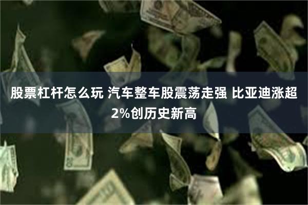 股票杠杆怎么玩 汽车整车股震荡走强 比亚迪涨超2%创历史新高